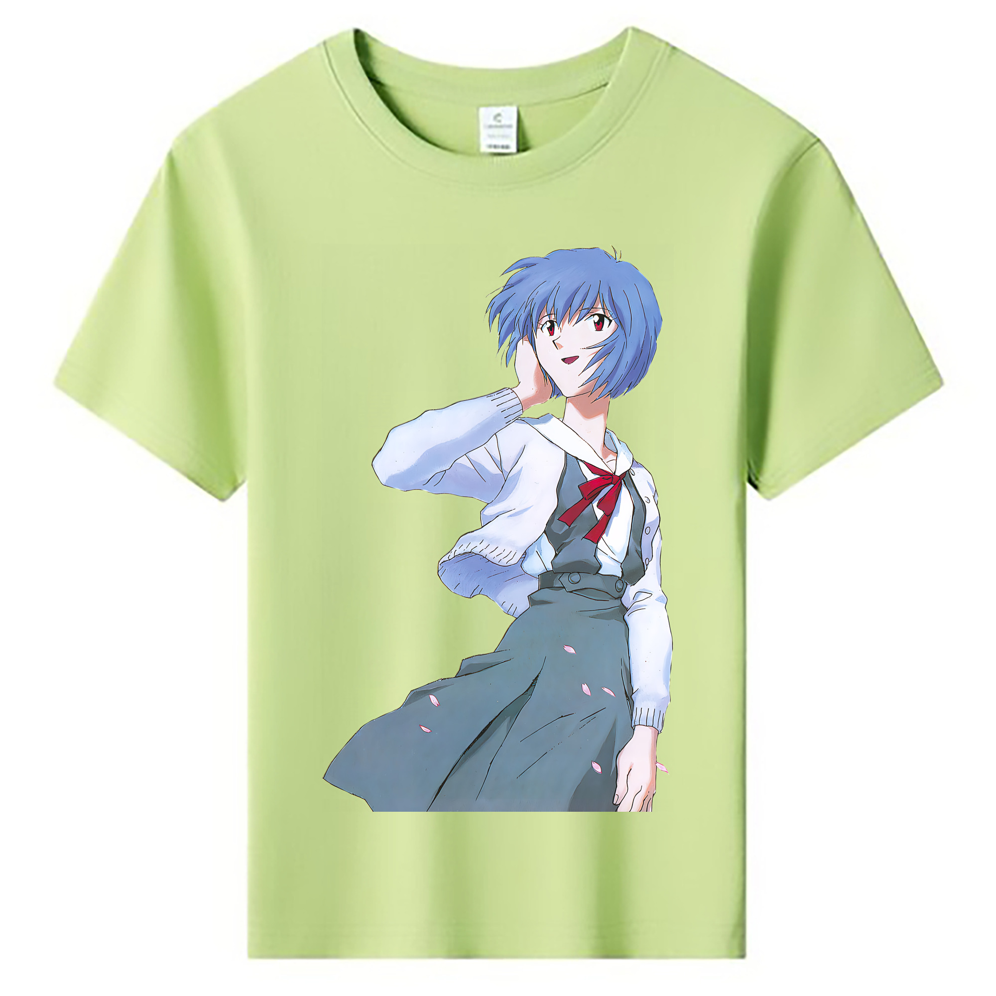 （画像用） EVA 新世紀エヴァンゲリオン 綿100％キッズTシャツ（フロントプリント）
